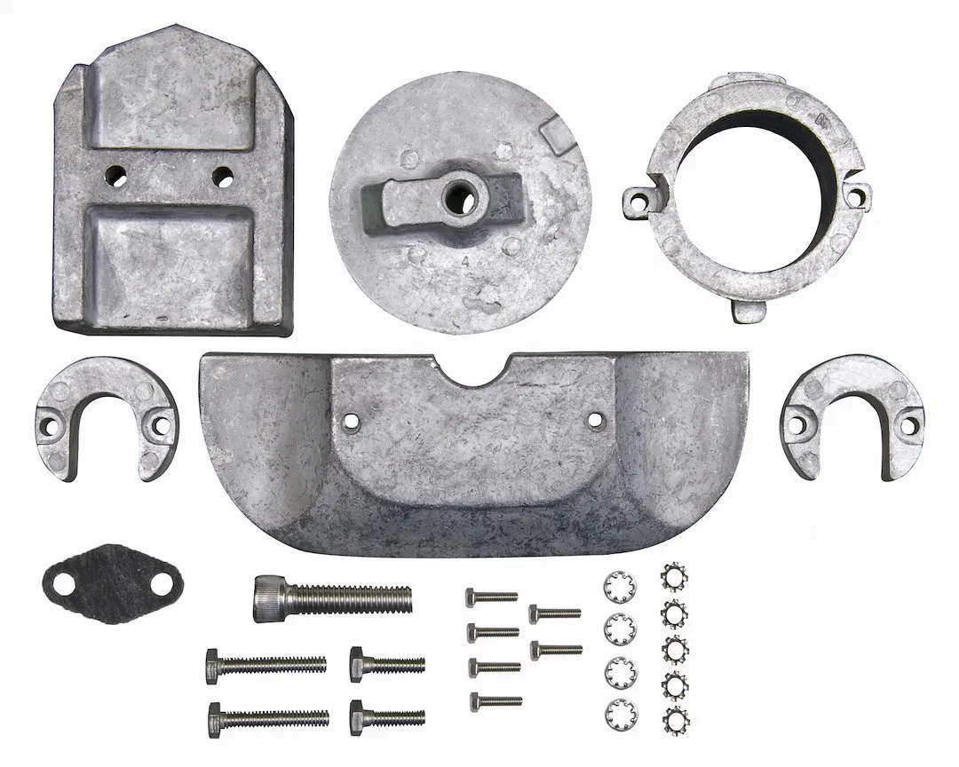 18-6158A – SIERRAMARINE Marine Anode Kit, For Use In Salt Water Fits Mercruiser Stern Drive Engines Aluminum